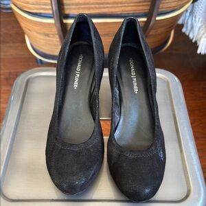 Donald J. Pliner Black Heeled Shoes